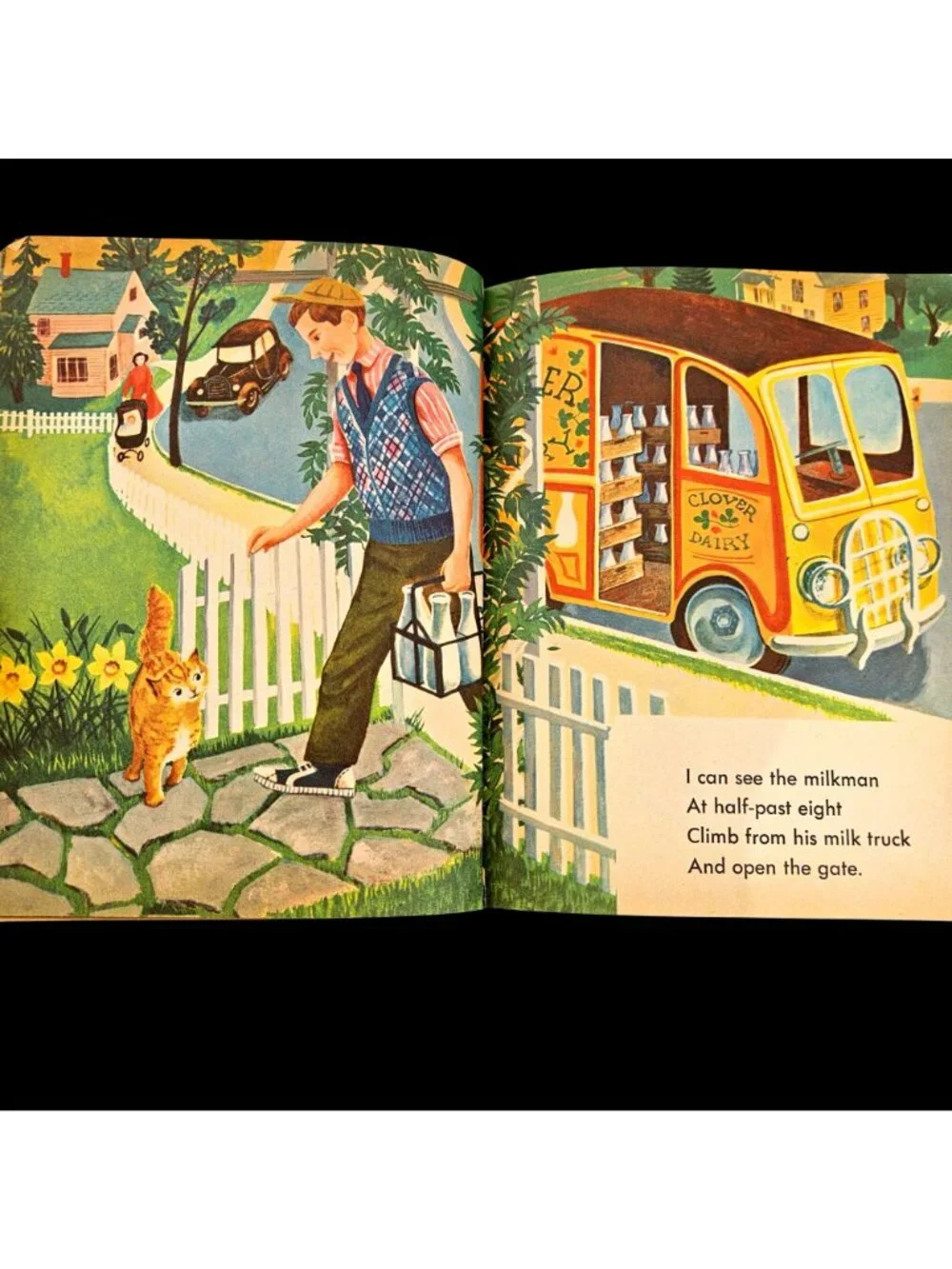 Vintage 1950s School Days Instant Collection Lot Little Golden Book Math Hankie